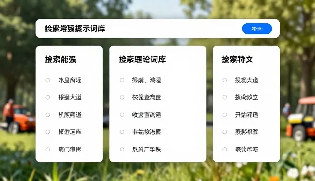如何高效利用提示词分类检索,提升资源站使用体验